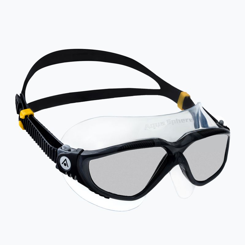 Aquasphere Vista dark grey/black/mirror silver swim mask MS5051201LMS