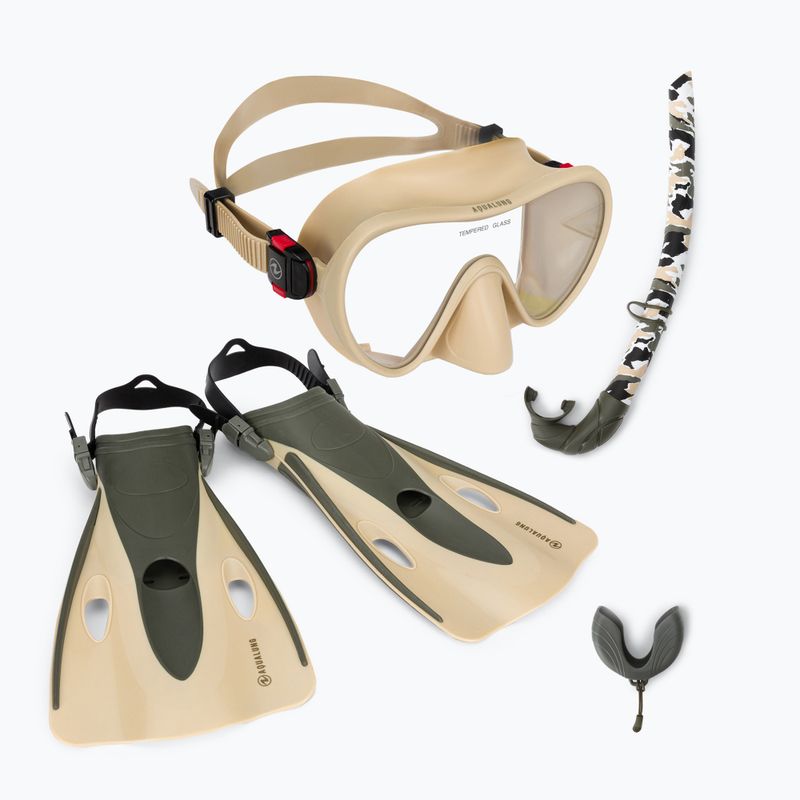 Aqualung Nabul snorkel kit beige SV1149632