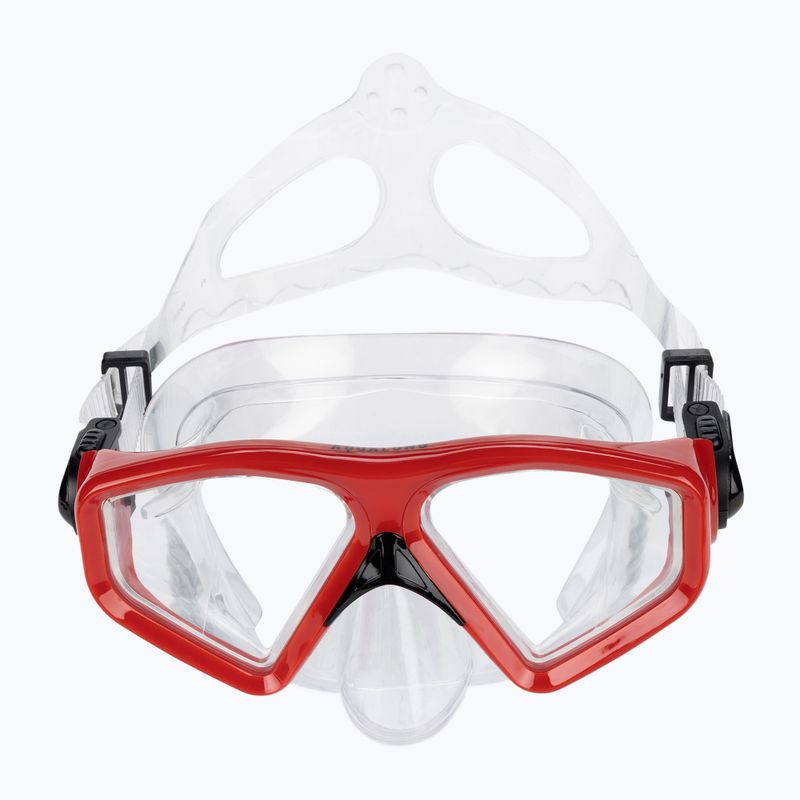 Aqualung Saturn Combo snorkel kit red SC3980006 2