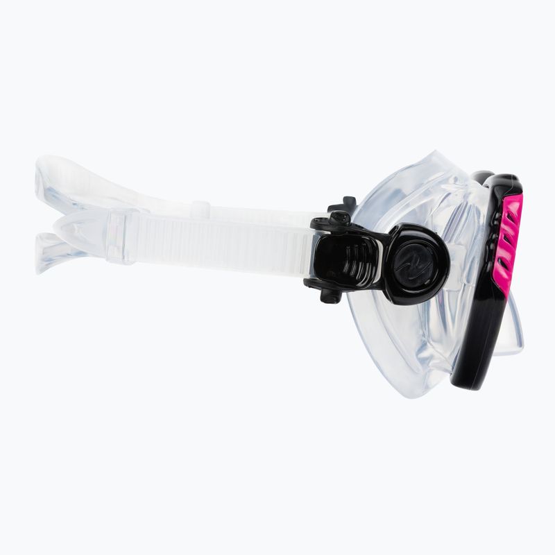 Aqualung Cub Combo children's snorkel kit black/pink SC3990002 4