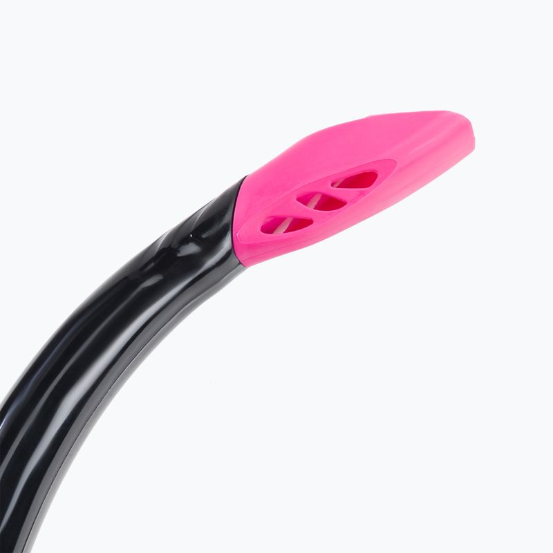 Aqualung Cub Combo children's snorkel kit black/pink SC3990002 8