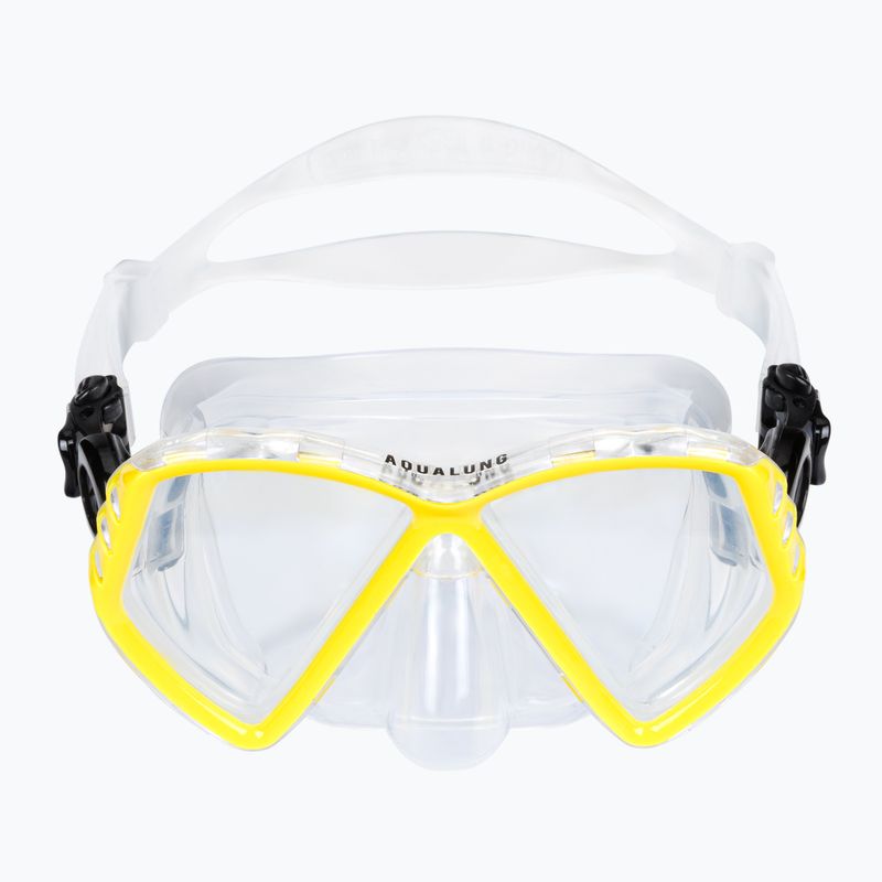 Aqualung Cub Combo children's snorkel kit yellow SC3990007 3