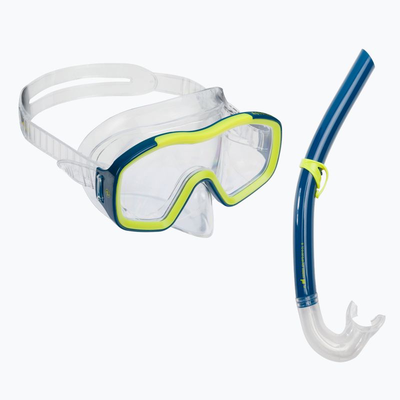 Aqualung Raccon Combo blue/yellow dive set SC4000007