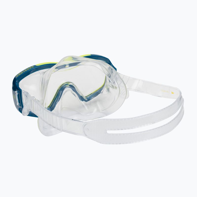 Aqualung Raccon Combo blue/yellow dive set SC4000007 5