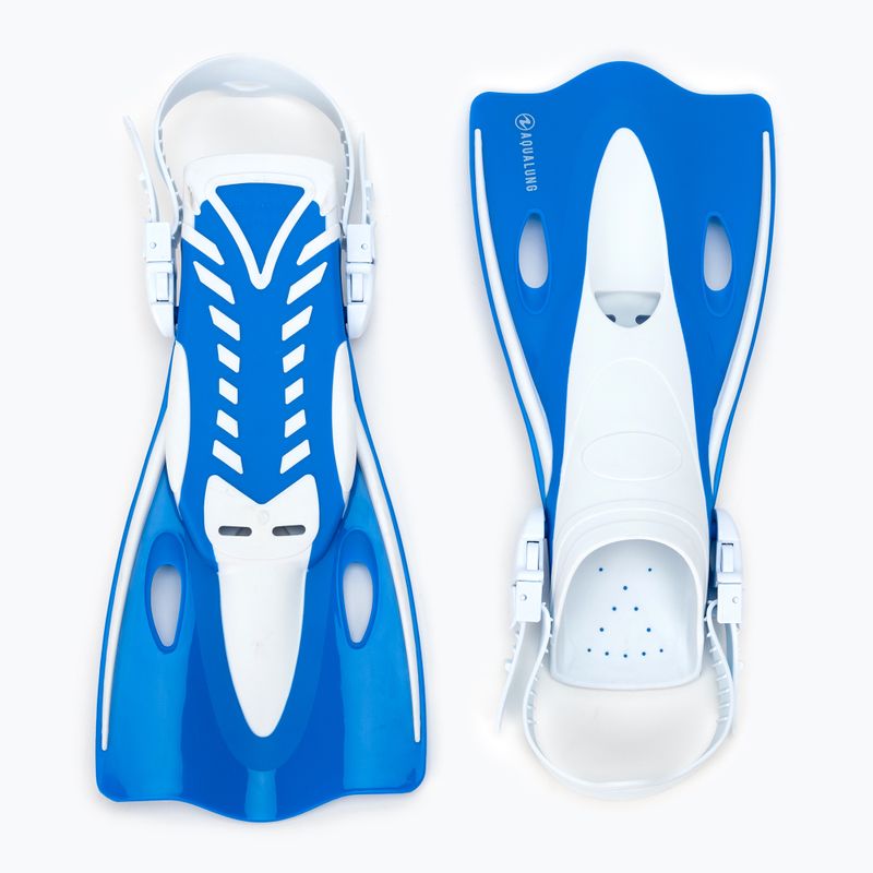 Aqualung Hero children's snorkel kit white and blue SV1160940 8