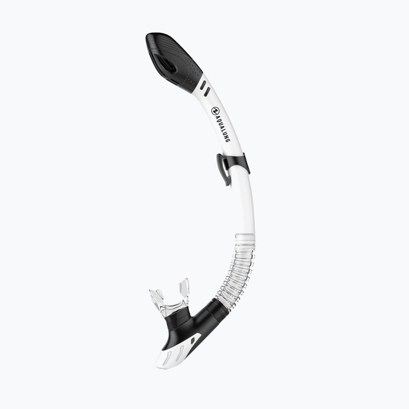 Aqualung Gobi Dry snorkel white and black SN3060901 4