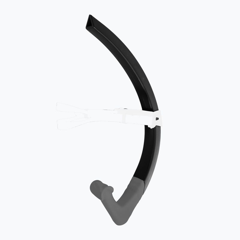 Aquasphere Focus Snorkel black/grey front swim tube
