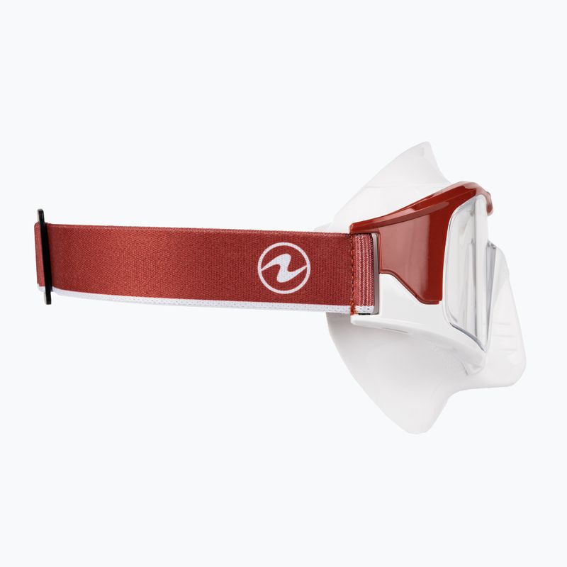 Aqualung Vita white/brick diving mask MS5520963LCL 3
