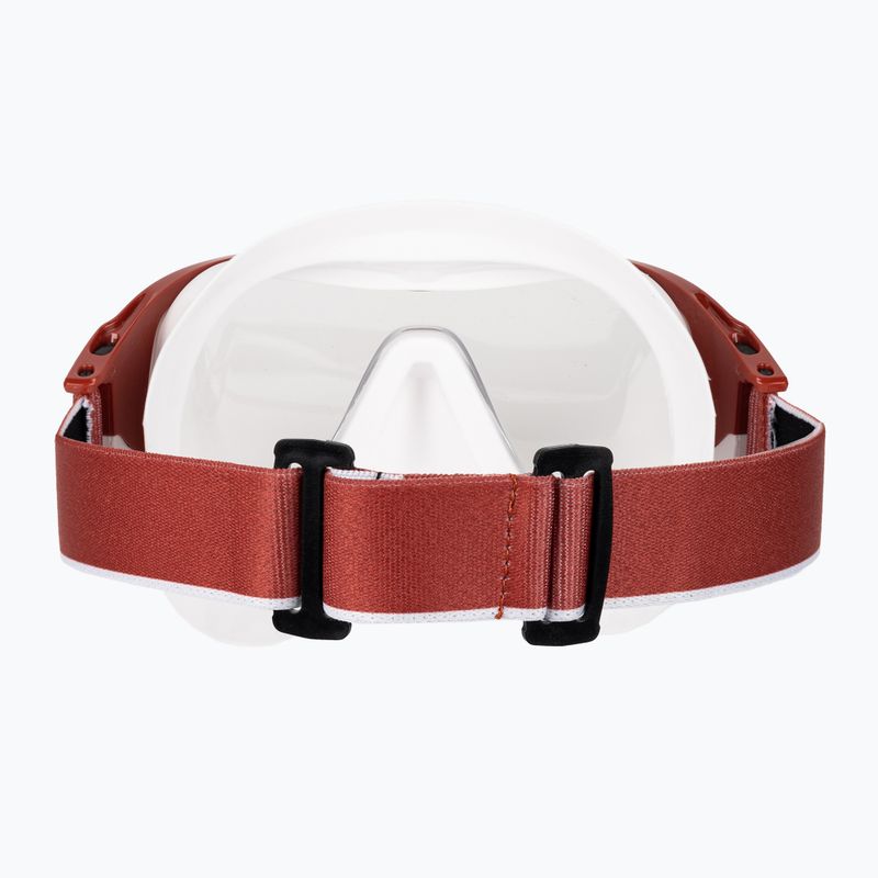 Aqualung Vita white/brick diving mask MS5520963LCL 5