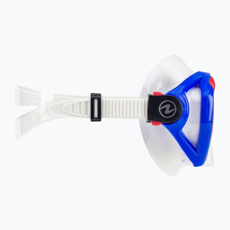 Aqualung Hawkeye white/blue diving mask MS5570940 3