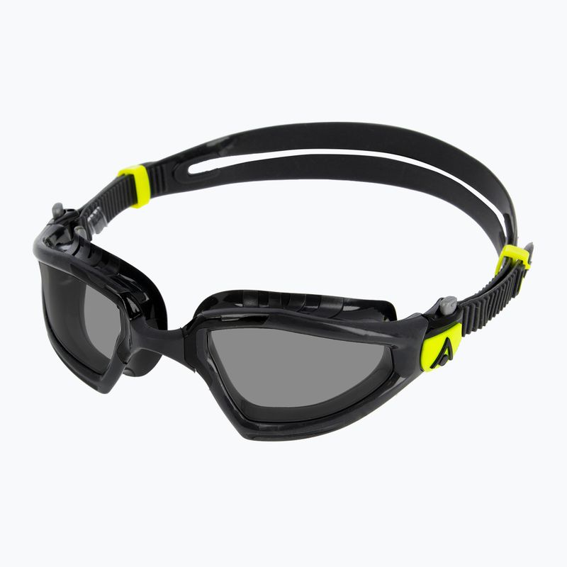 Aquasphere Kayenne Pro black/bright yellow swimming goggles 2