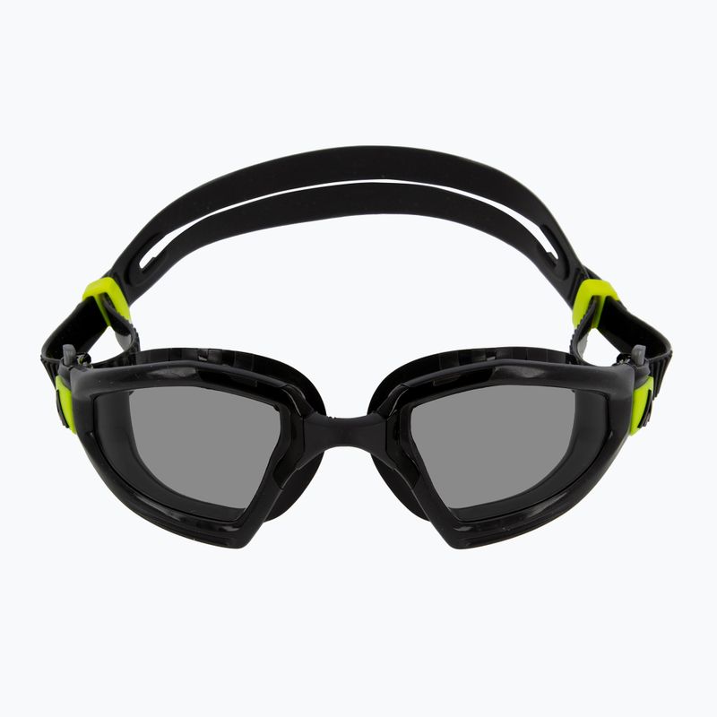 Aquasphere Kayenne Pro black/bright yellow swimming goggles 3