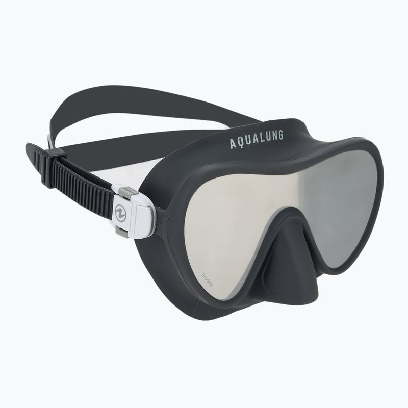 Aqualung Combo Nabul snorkel mask + snorkel silver/mirror kit 2