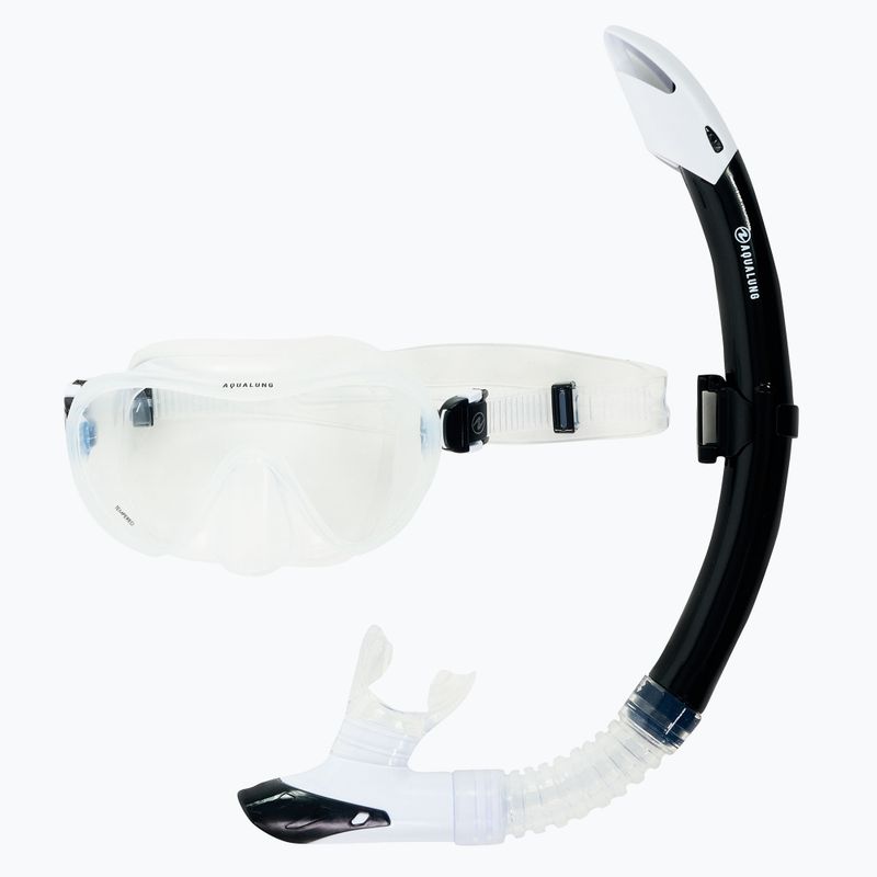 Aqualung Combo Nabul snorkel mask + snorkel silver/mirror kit