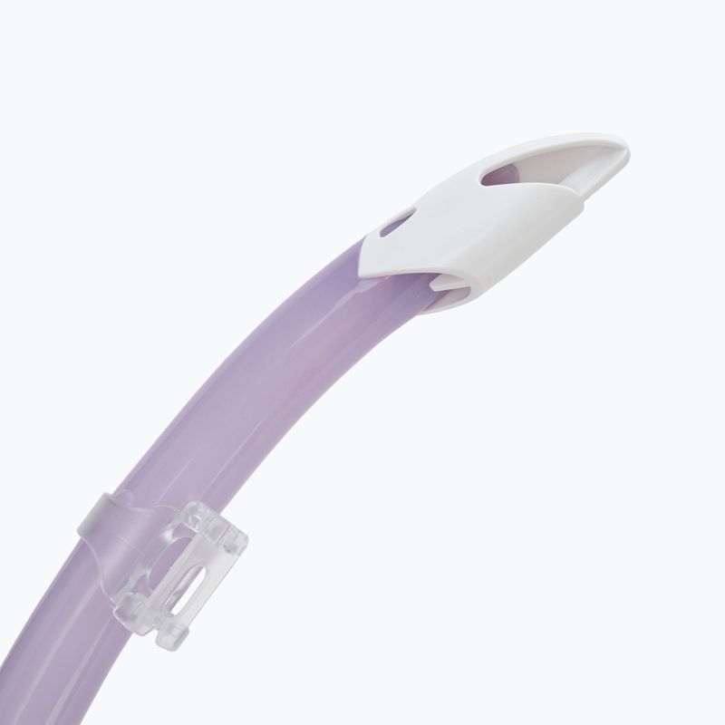 Aqualung Nabul snorkelling set mask + snorkel + fins translucid purple 8