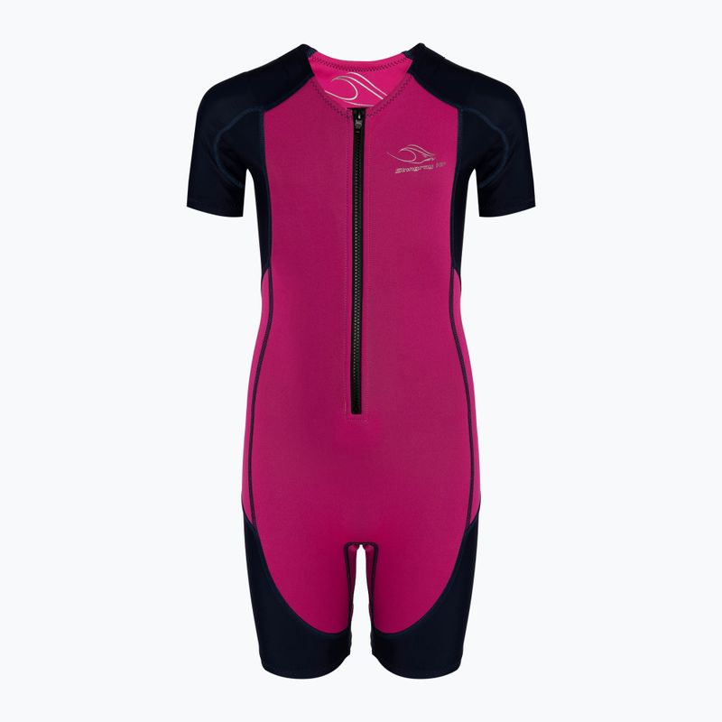 Aquasphere Stingray HP pink/navy blue children's wetsuit 2