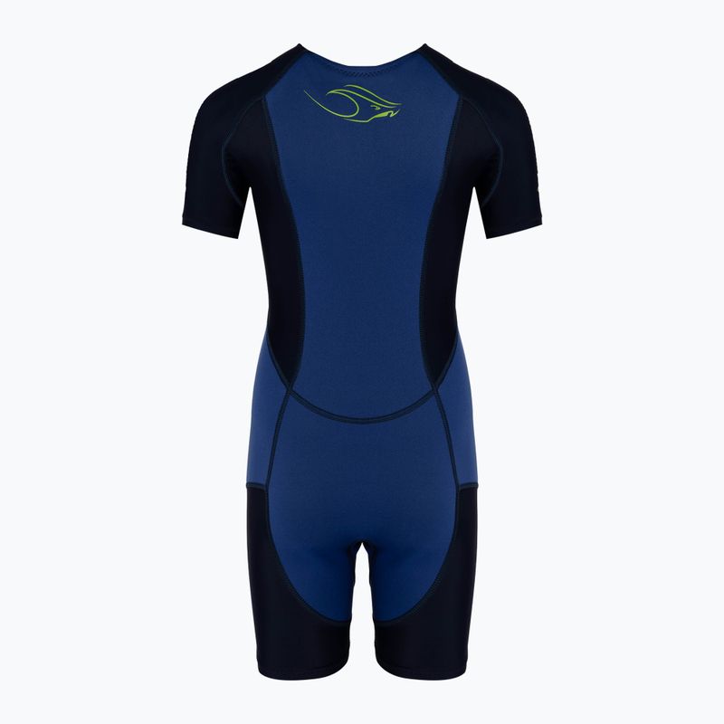 Aquasphere Stingray HP children's swimming wetsuit royal blue/navy blue 3