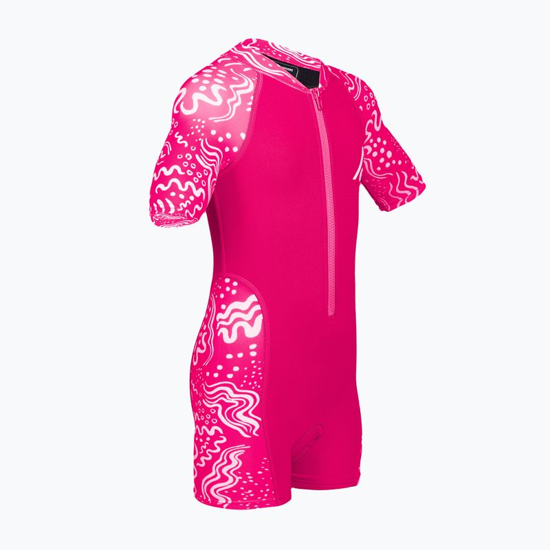 Aquasphere Stingray 2.0 raspberry pink children's wetsuit 3
