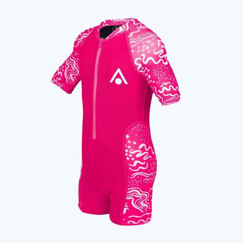 Aquasphere Stingray 2.0 raspberry pink children's wetsuit 4