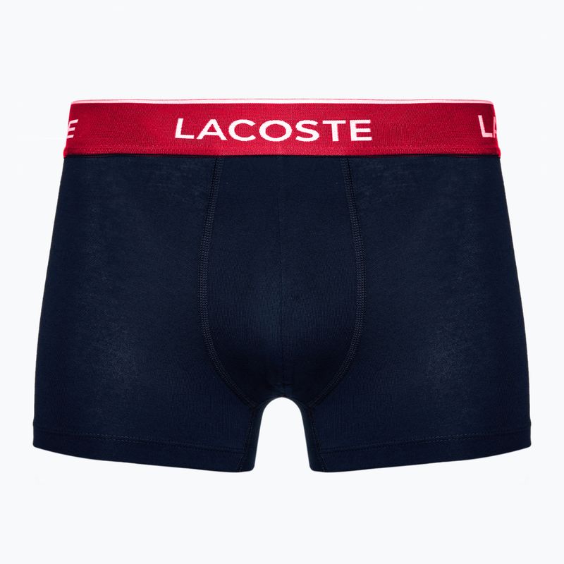Lacoste boxer shorts 5H3401 3 pairs navy blue/green/red/navy 4
