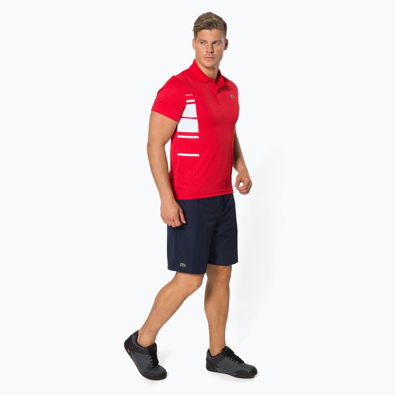 Lacoste men's tennis polo shirt red DH0866 3