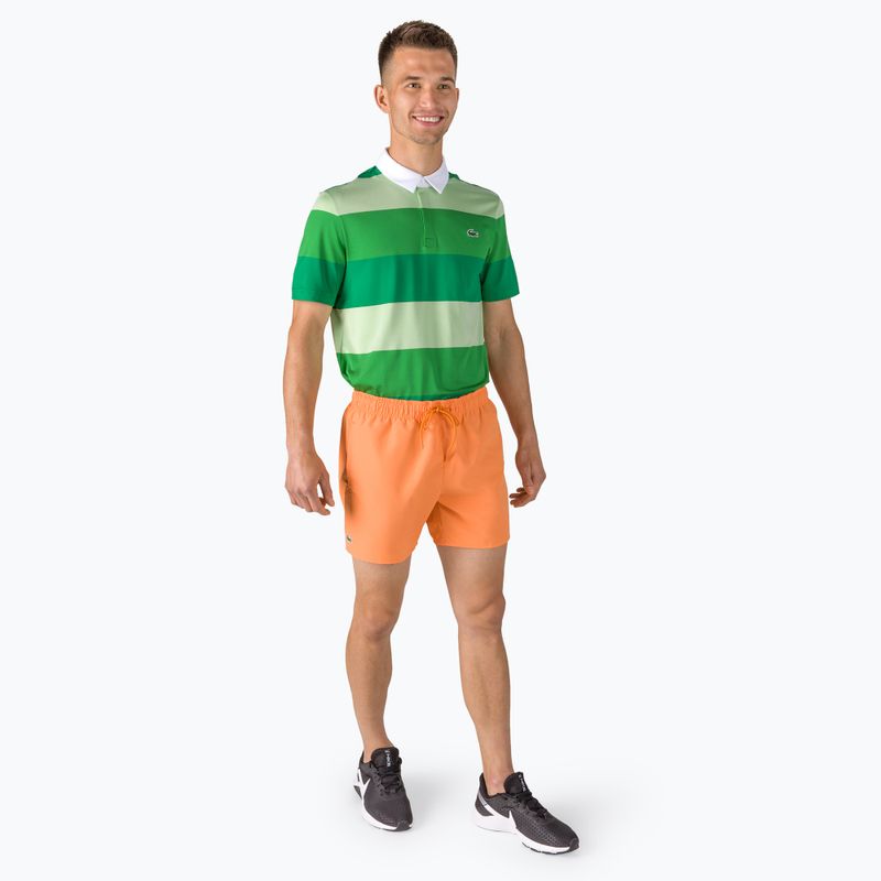 Lacoste men's swim shorts orange MH6270 2