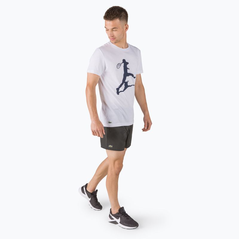 Lacoste t-shirt + cap + cotton bag set white TH6661 2