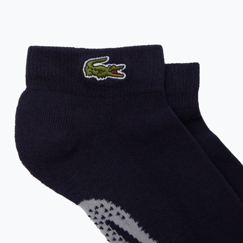 Lacoste socks RA4188 navy blue/silver chine 2