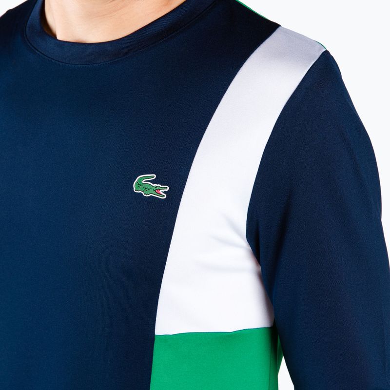 Lacoste men's tennis shirt blue TH0831 4