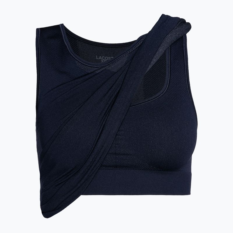 Lacoste women's tennis shirt navy blue TF7882 3