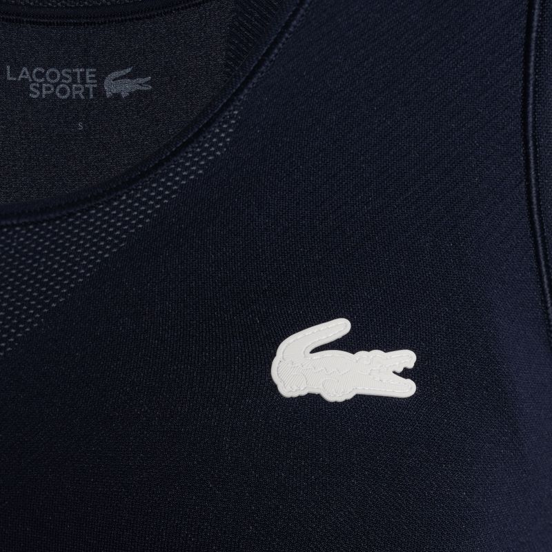 Lacoste women's tennis shirt navy blue TF7882 4