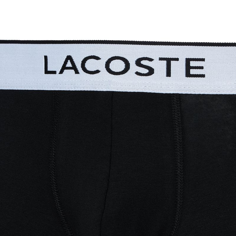 Lacoste men's boxer shorts 5H8385 3 pairs black 4