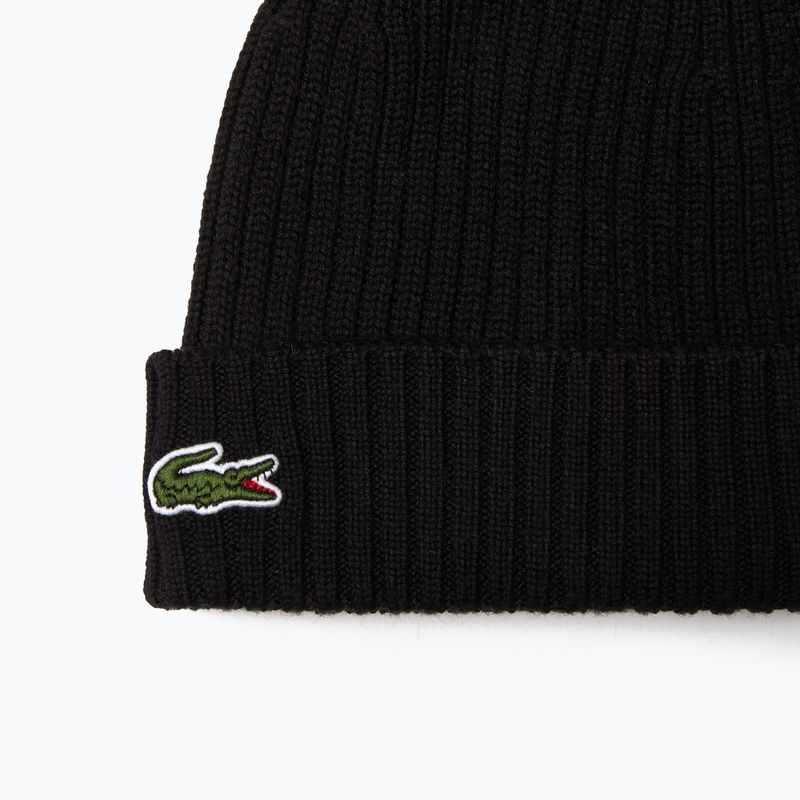 Lacoste winter cap RB0001 black 2