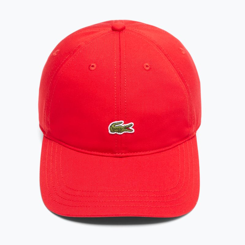 Lacoste baseball cap RK0491 red 3