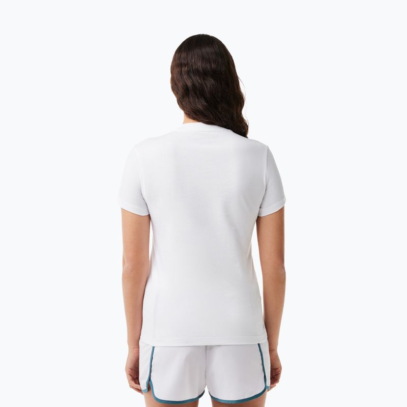 Women's T-shirt Lacoste TF9246 white 2