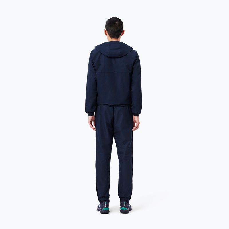 Men's tracksuit Lacoste WH2661 navy blue/navy blue/navy blue 2