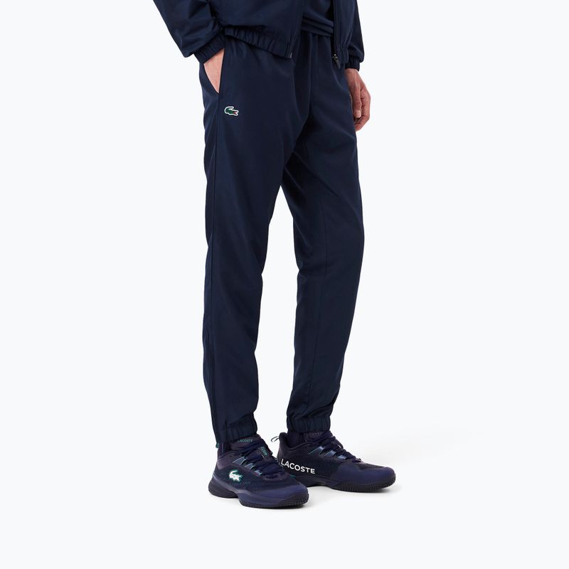 Men's tracksuit Lacoste WH2661 navy blue/navy blue/navy blue 5