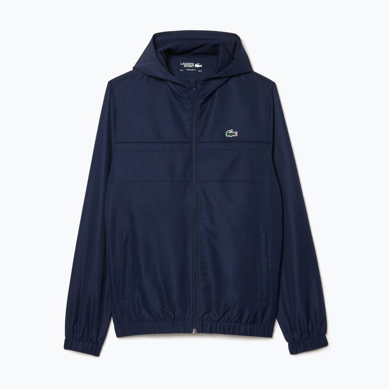 Men's tracksuit Lacoste WH2661 navy blue/navy blue/navy blue 7