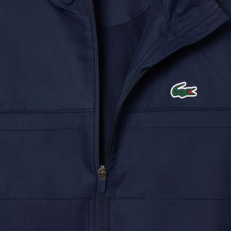 Men's tracksuit Lacoste WH2661 navy blue/navy blue/navy blue 8