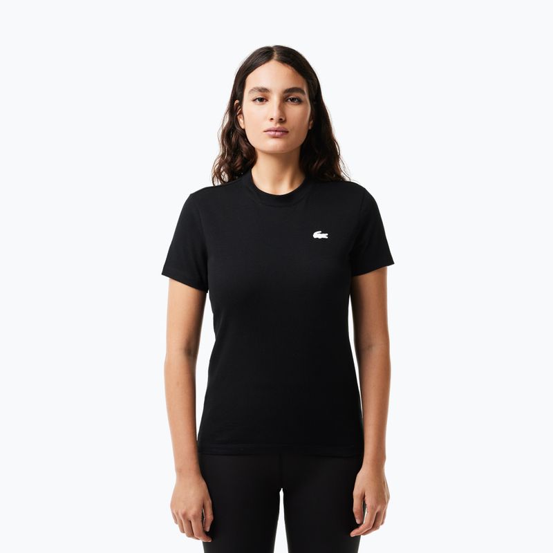 Women's T-shirt Lacoste TF9246 black