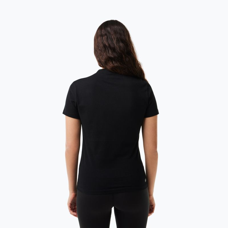 Women's T-shirt Lacoste TF9246 black 2
