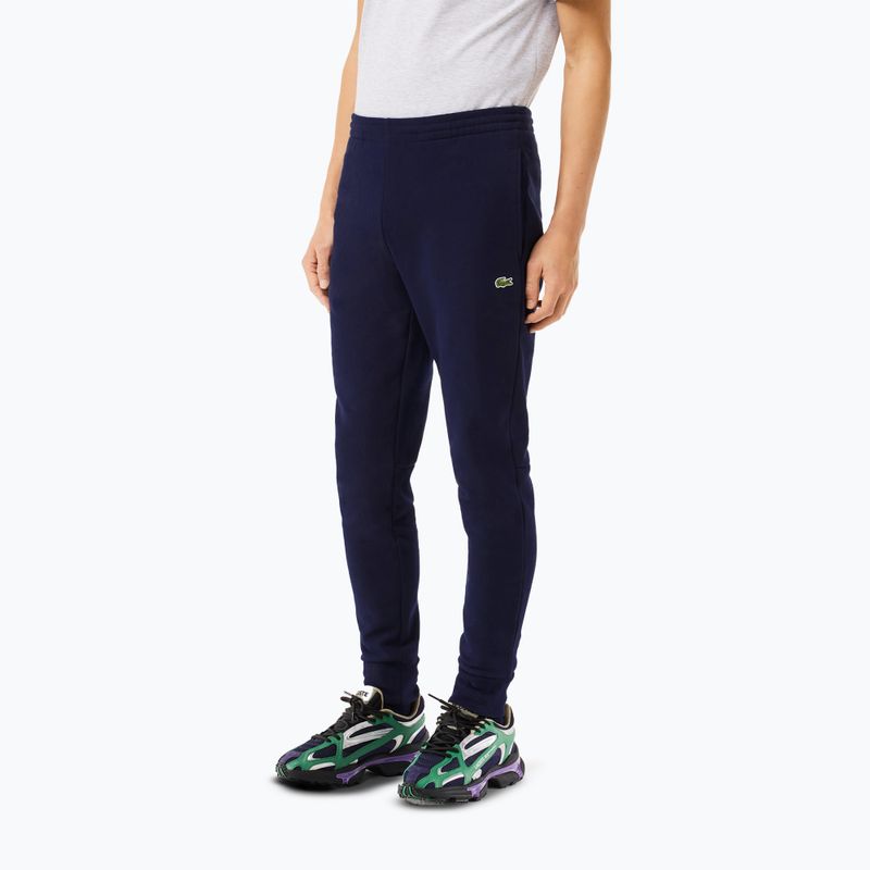 Men's trousers Lacoste XH9624 navy blue