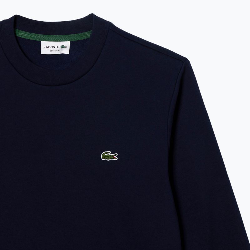 Lacoste men's SH9608 navy blue sweatshirt 6