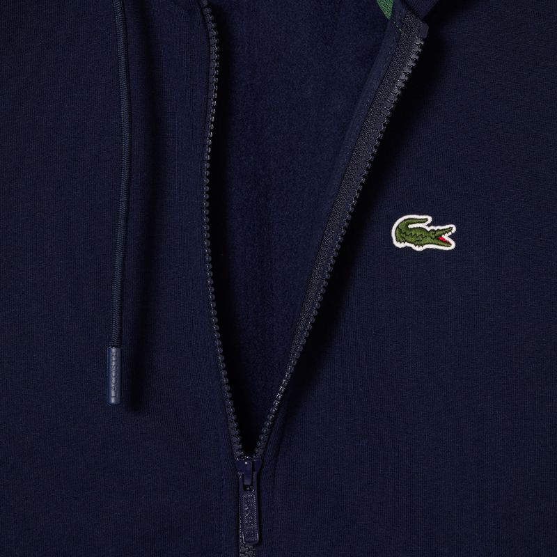 Men's sweatshirt Lacoste SH9626 navy blue 6