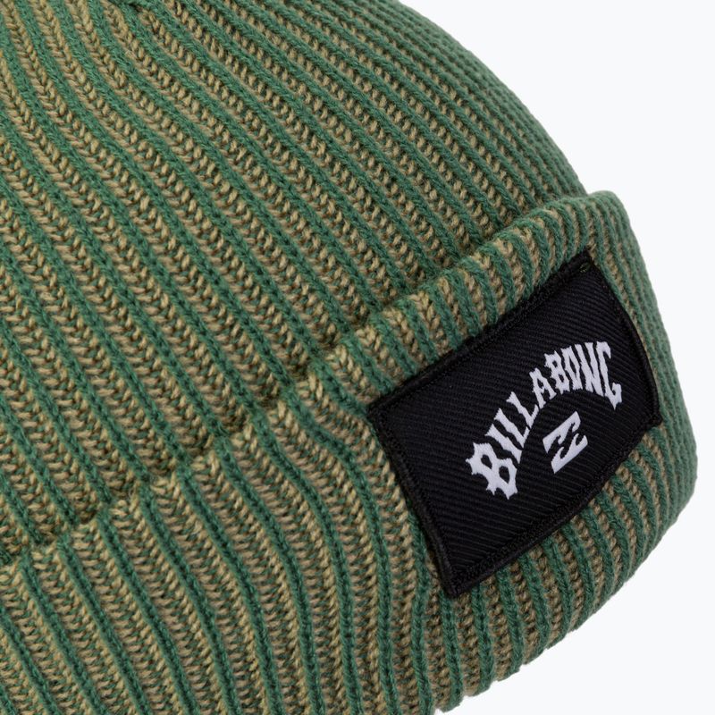 Men's winter beanie Billabong Arch Patch evergreen 3