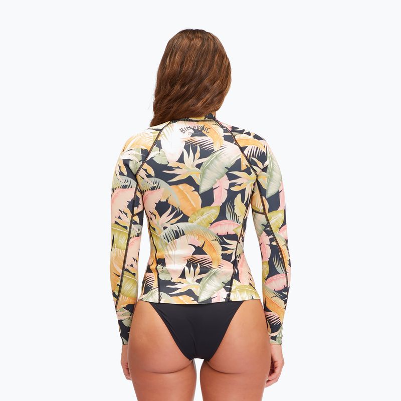 Women's neoprene T-shirt Billabong Peeky Jacket jungle night 2