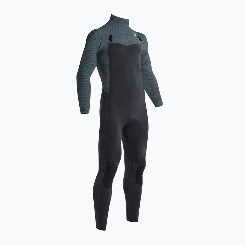 Men's wetsuit Billabong 4/3 Revolution CZ antique black