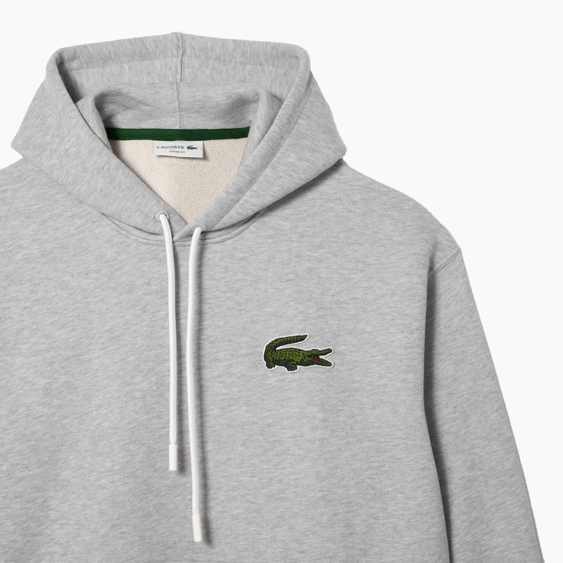 Lacoste SH6404 CCA silver chine unisex sweatshirt 5