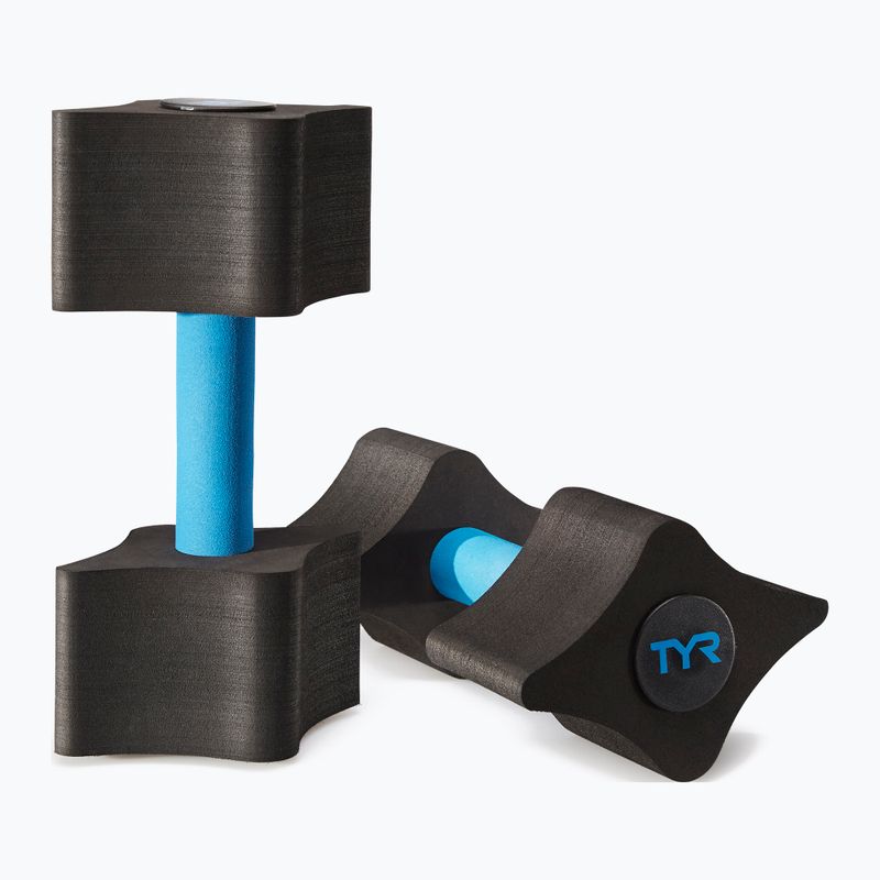 TYR Aquatic Resistance Dumbbells black/blue