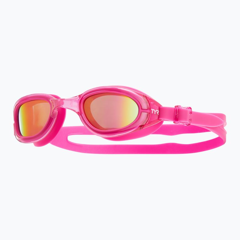 TYR Special Ops 2.0 Junior Polarized pink/pink/pink swimming goggles 6